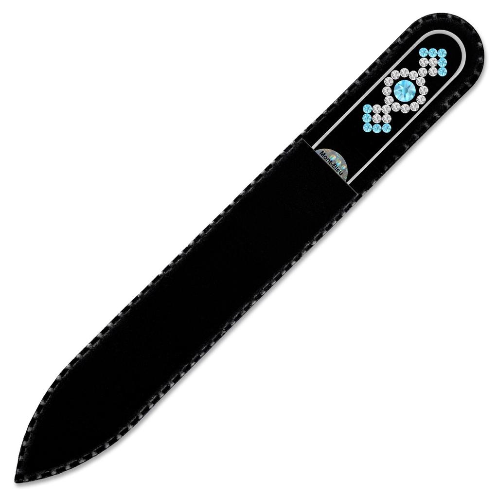 Mont Bleu Ornament Crystal Nail File LE-3
