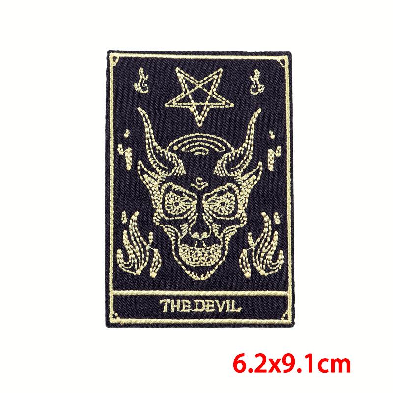 

Панк вышивка патч для Таро - Сделай сам джинсовая куртка дизайн черепа