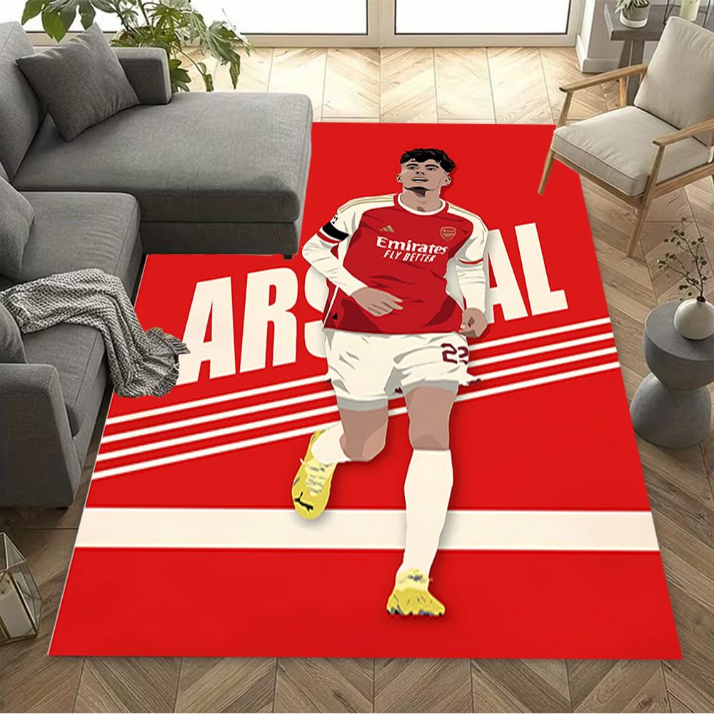 Ronaldo's Iconic Goal Celebration Area Rug Design for Entryway Foyer Living Rooms Decorate room Antislip Carpet Decorate Offices Spiritual Gift
