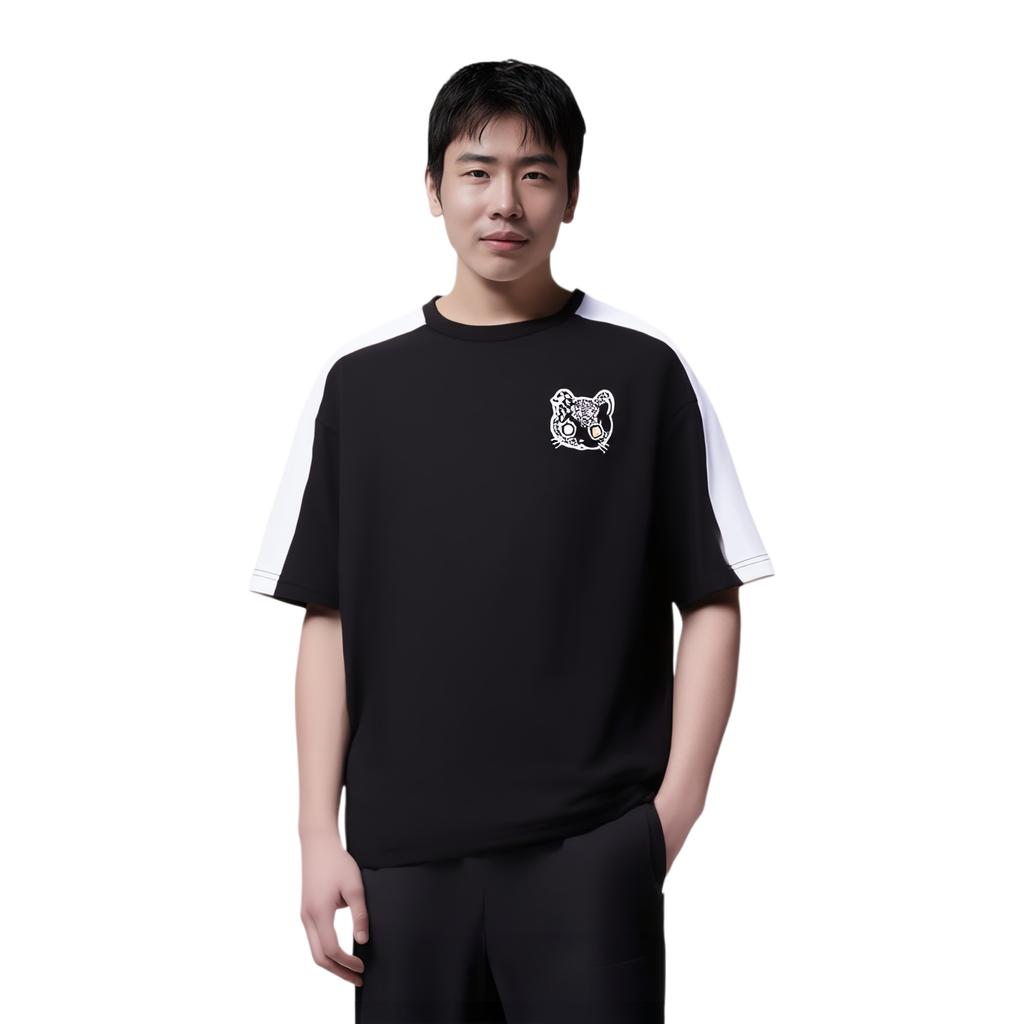 Puma Neko Graphic Short Sleeve T-Shirt Unisex Tops Black 627263-01