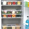 Crisper Multi Compartments Classification Storage Transparent Dustproof Large Capacity Snack Box Snack Container Fridge Food Meat Vegetable Divided