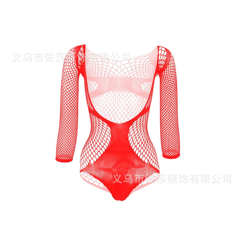 European and American foreign trade factory direct sales of sex underwear, sexy net clothes, one-piece stockings, cut-out tight-fitting clothes,...