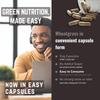 Wheatgrass Powder 60 Capsules  | 1000 Mg