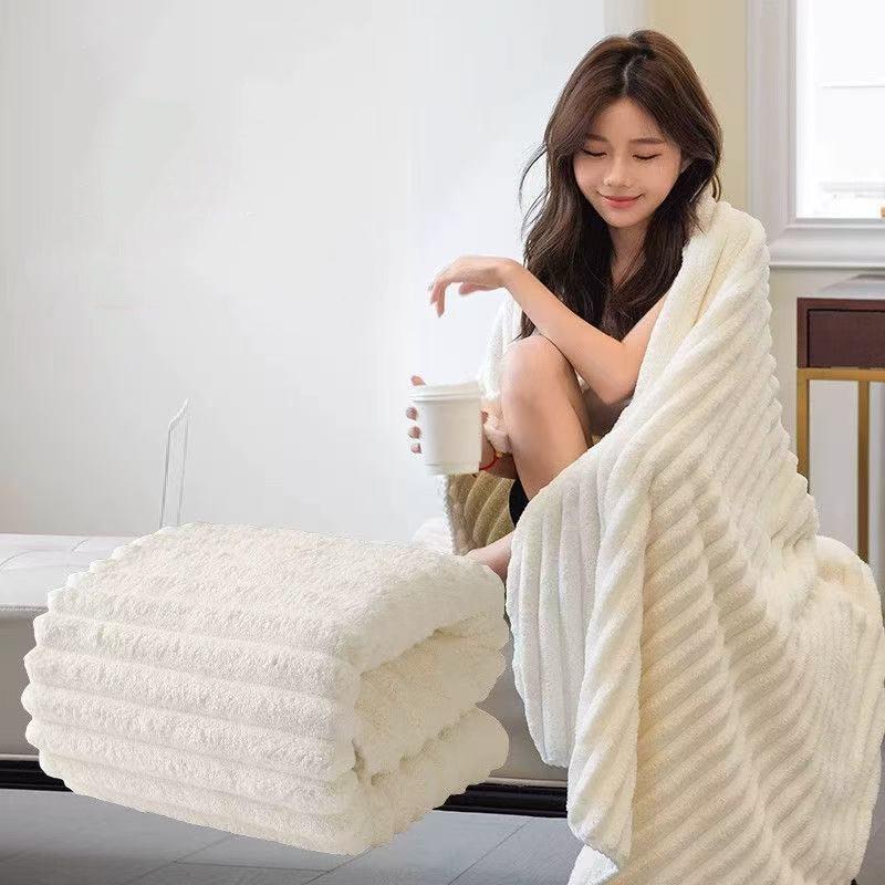 

Банные полотенца Впитывающие Не оставляющие ворсинок Бытовые Большие полотенца Утолщенные Увеличенные Ткани Мягкие Впитывающие 70X140CM