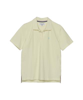 USPOLOASSN Short Sleeve Polo Shirt_Lemon Yellow