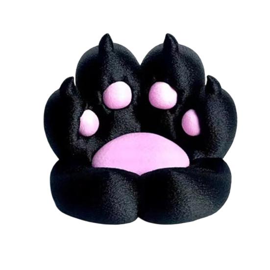 

Cat Paw 3D Printed Phone Stand Desktop Holder for Cell Phone Tablet Foldable Portable Phone Mount for Office Home Travel A чёрный