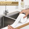 Self Adhesive PVC Sealing Strip Tape for Bathroom Bath Toilet Kitchen Caulk Tape Waterproof Wall Sticker White Mold Proof Tapes