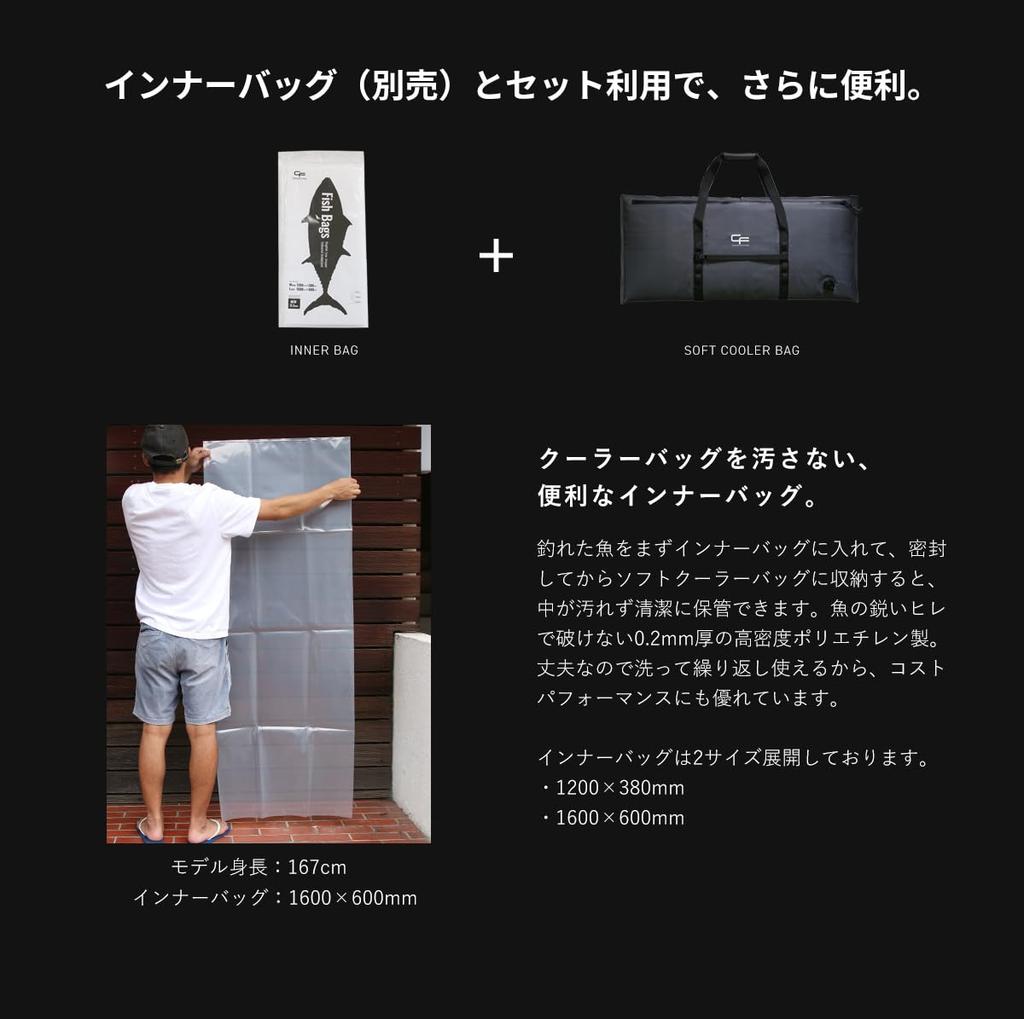 Chonmage Fishing CF Chladicí taška na ryby Měkký chladicí box Velký Skládací Vodotěsný Mořský rybolov Tuňák Modrá ryba Velká kapacita 1000 x