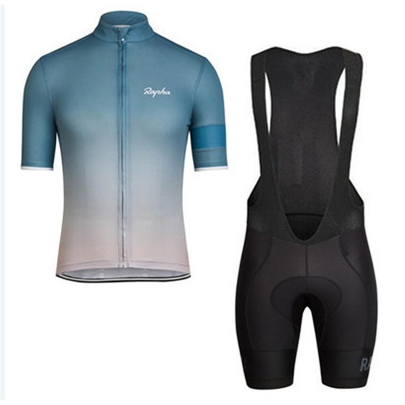 Mens Cycling Jersey Shorts Set Mountain Road Bike Riding Breathable Quick-Dry Performance Wear