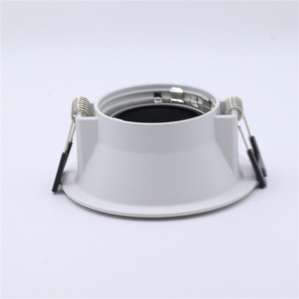5 Pcs Ceiling Downlight Frame with MR16 Lamp Cap Modern Design Ceiling Spotlight Bedroom Recessed Round Spotlights for Bedroom
