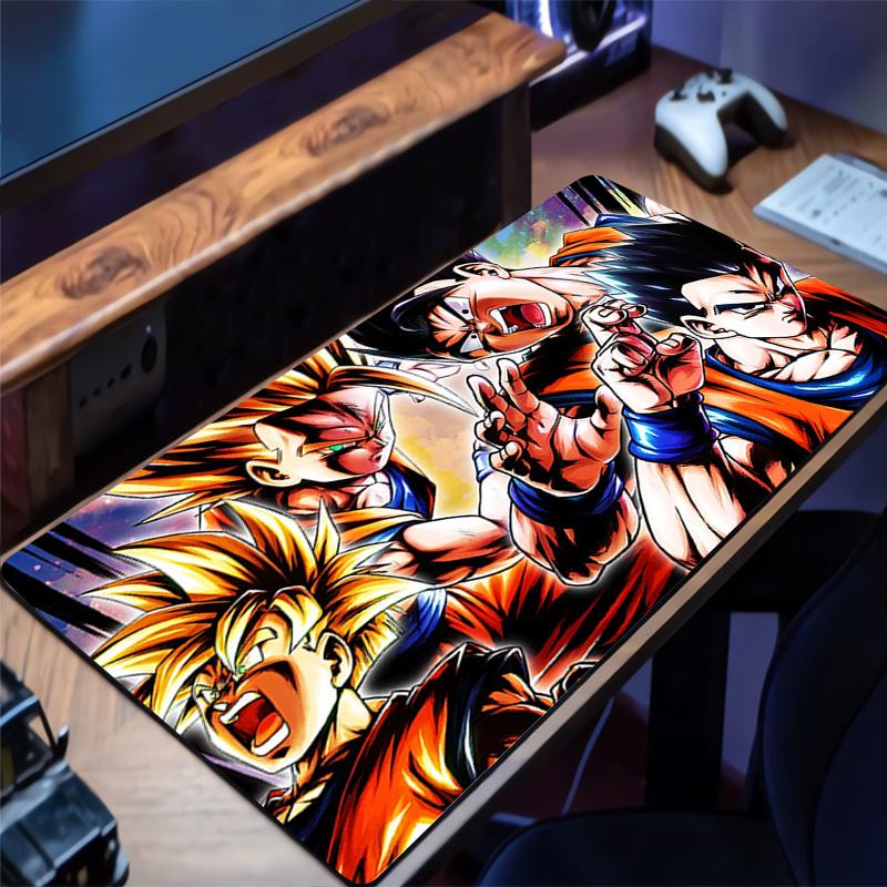 Mouse Pad Dragon Ball Anime XXL Computer Speed Type Carpet Mat For e-sports Players Laptop Keyboard Mousepad Office Desk Mat