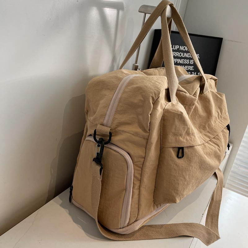 Travel Bag Large Capacity Expandable Multifunctional Storage Bag Travel Fitness Luggage Bag Crossbody Bag