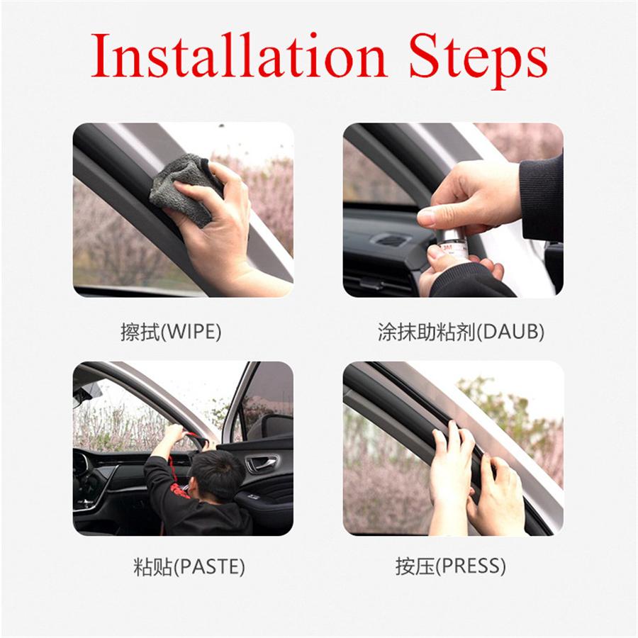 10M Zesílený Samolepicí Gumový Těsnící Pás pro Automatické Dveře Dvojitá Vrstva Těsnění 12×10mm