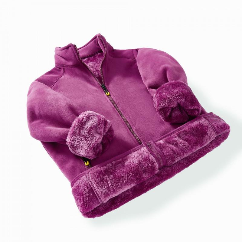 Women Men Fleece Jacket Warm Windproof Polar Top Outdoor Casual Plus Size Thermal Coat