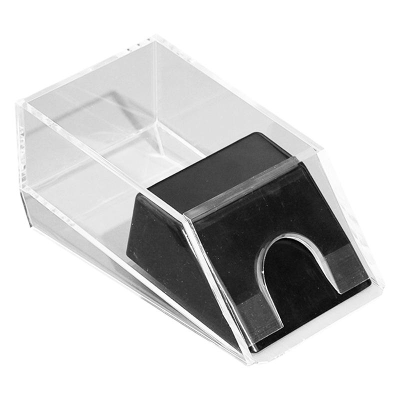 

Blackjacks Shoe and Discard Tray Clear Acrylic Dispenser Discard Holder Trays Blackjacks Dealing Shoe Card Dispenser 1