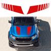 2pcs Car Hood Stripe Stickers For Car Hood Bumper Vinyl Decals For Racing Stripes Bumper Decals For Car And Truck Hood Decals