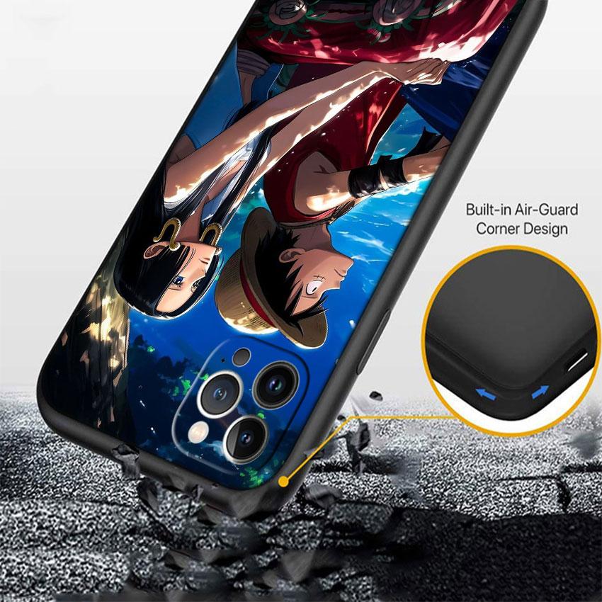 Art One Piece Soft Shell Phone Case for Redmi Note 10 11 12 Pro Max 10S 10C 10T 11A 11S 12S 12C