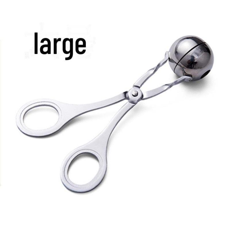 

Ложка для приготовления фрикаделек из нержавеющей стали, зажим для шариков фрикаделек Large – matches the image