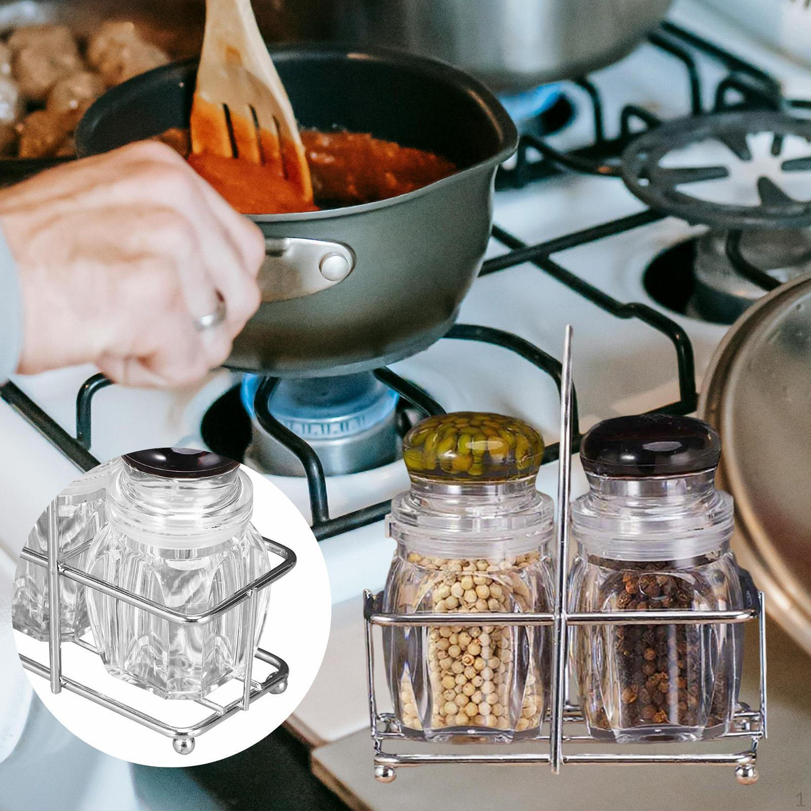 

Clear Seasoning Box Rack Creative Multipurpose Dining Table Large Storage Container Empty