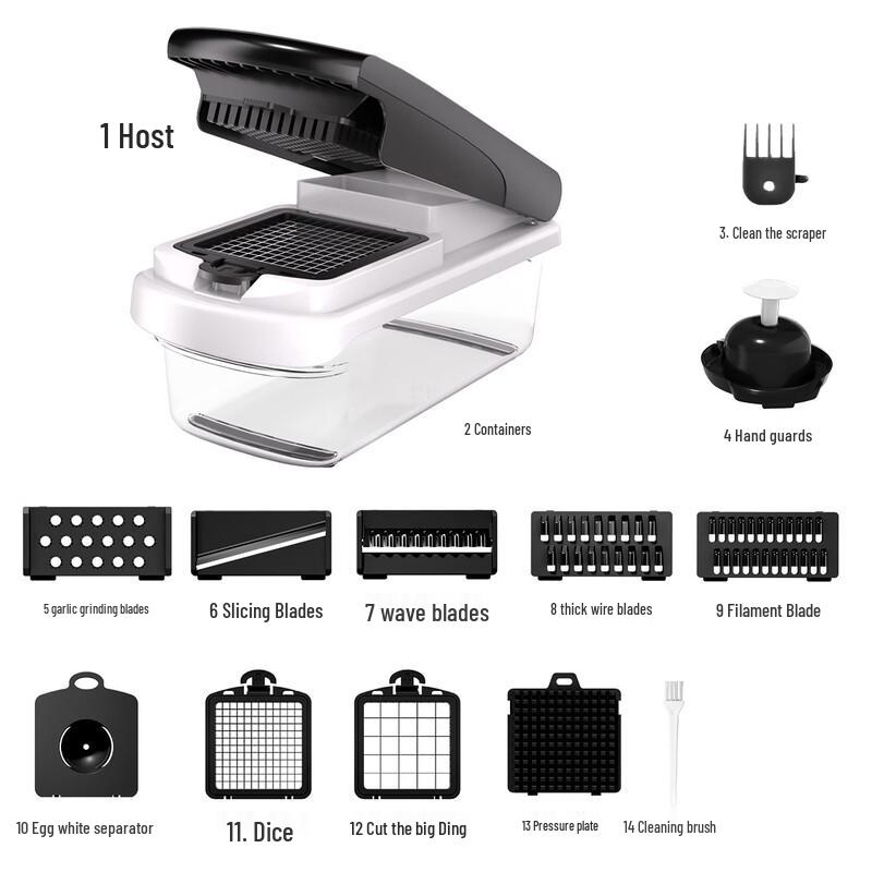 Abay Multi-functional Vegetable Slicer and Shredder