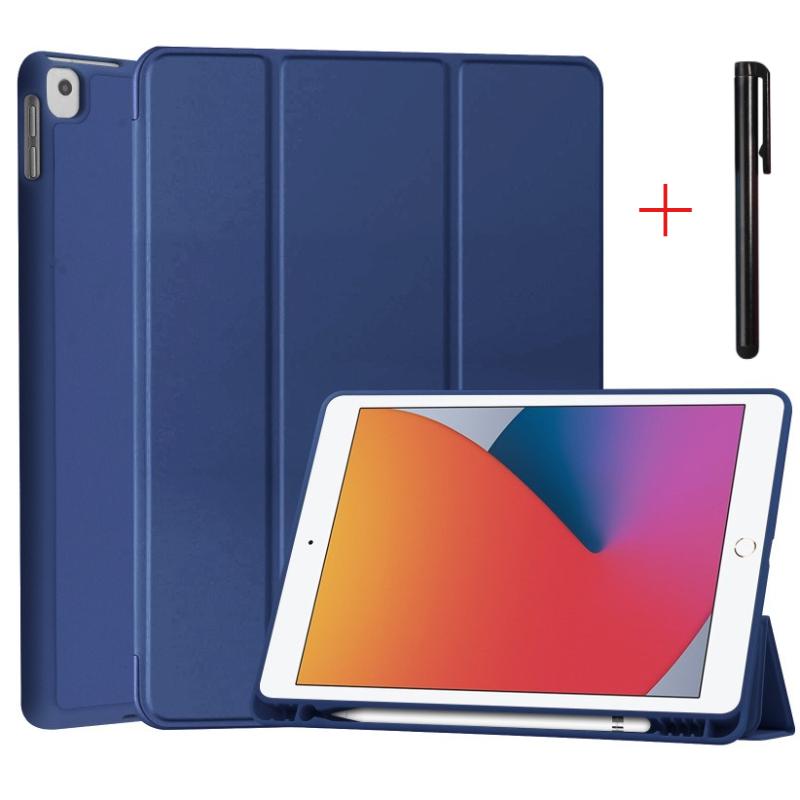 Smart Case for iPad 10.2 7th 8th 9th Air 3 10.5 with Pencil Holder Cover iPad Pro 10.5 Auto Sleep/Wake Funda