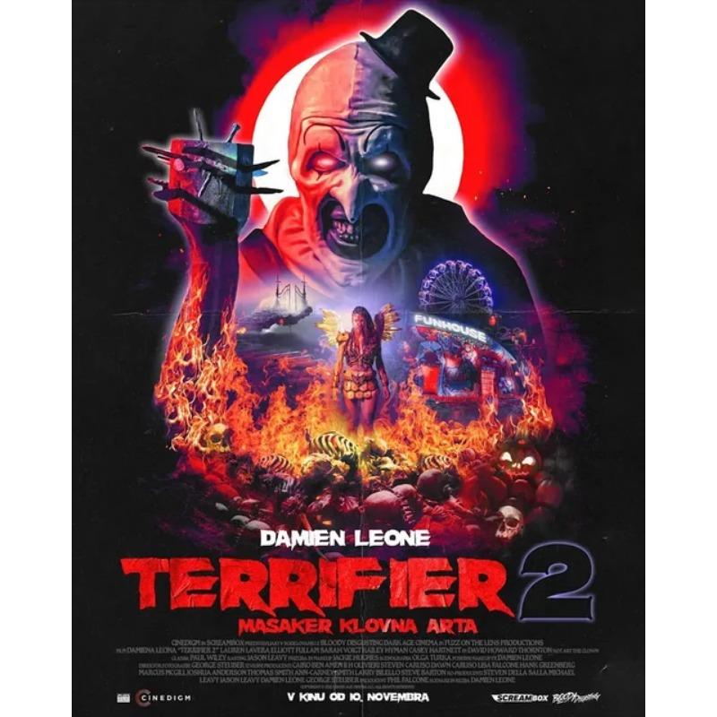 

Ретро Декорация Фильм Ужасов Террифаер 2 Постер Эстетика Кино Телевизионный Набор Холст Картина Для Настенного Искусства Фреска Домашний Декор Комнаты 21cm×30cm NoFrame