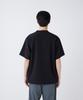 Breathable Quick Dry Short Size L [Snow Peak] T-Shirt CS-26SU015 T-shirt, Sleeve, Men's/Women's, BLACK,
