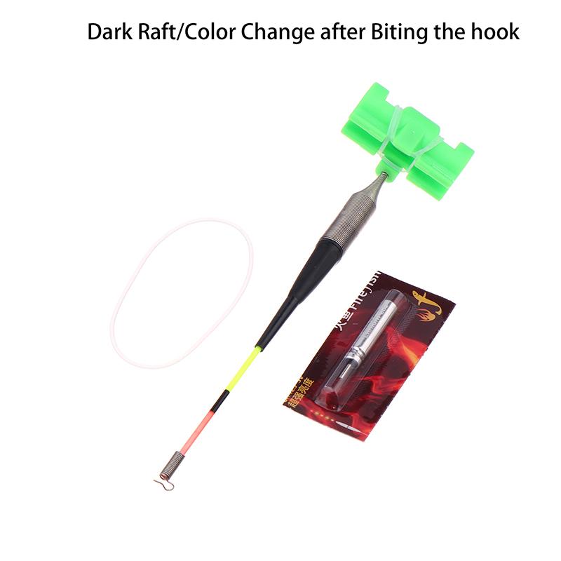 

Ночная рыбалка Светящийся стик для удилища Съемный Водонепроницаемый Сигнализатор поклевки Рыболовный поплавок Снасти для спиннинга A4