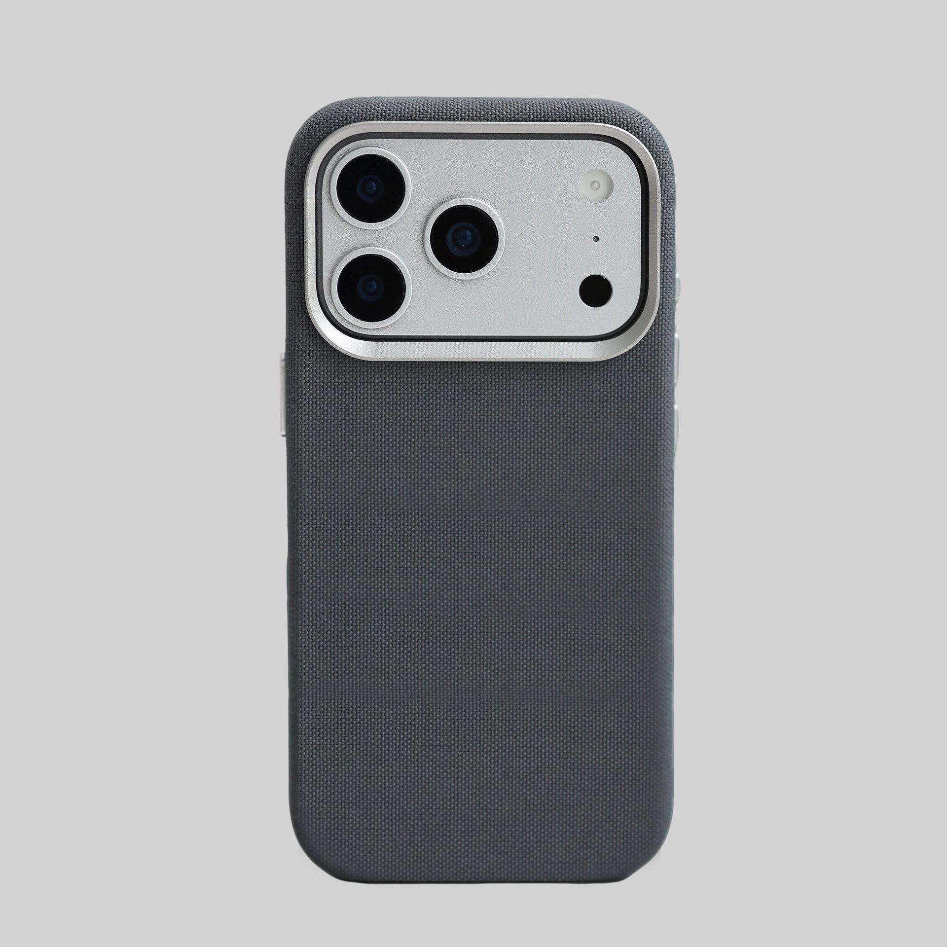 

iPhone 17 Pro Max Ballistic Nylon Magnetic Case: Solid Color Fabric Texture Protective Cover iPhone 14 Pro Max