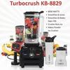 9535 Pure Copper Motor Blender: Double Cup Commercial Wall-breaking Food Processor & Smoothie Maker