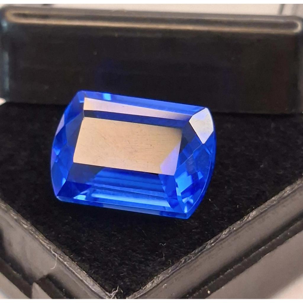 Natural Blue Sapphire 6-8 Ct Cushion Cut Certified Fabulous Loose Gemstone
