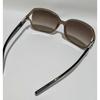 Used COACH brown round sunglasses