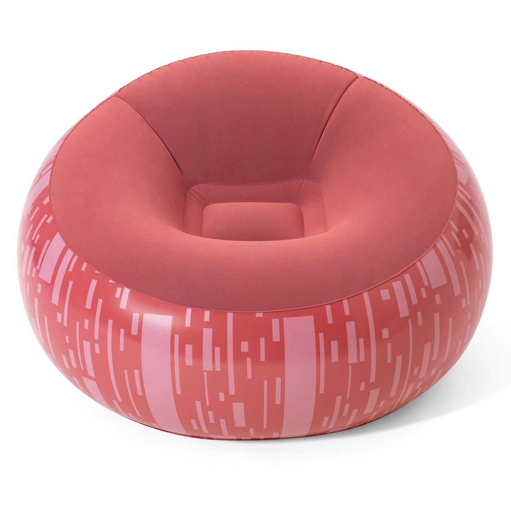 Bestway 75052 Gray Inflatable Pouf Chair