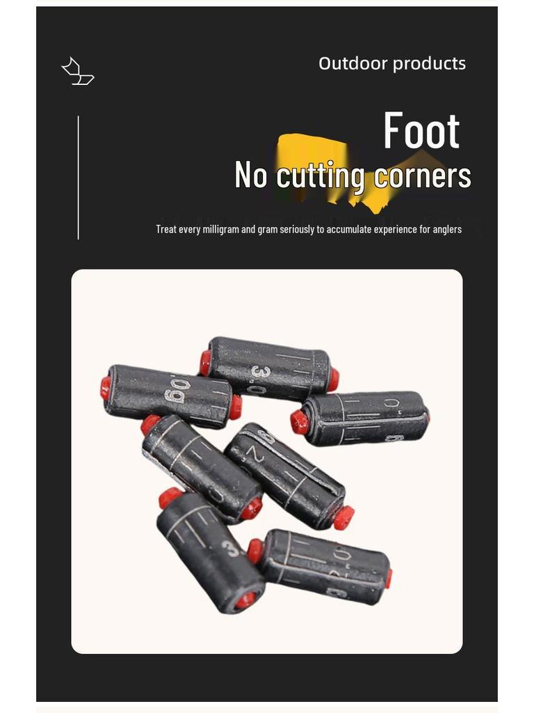 Black Edge Soft Core Lead Sheet Roll for Fishing Tackle