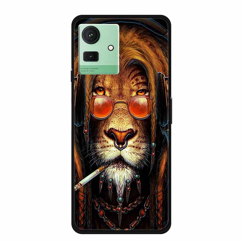 For Cubot Note 50 Case Shockproof Soft Silicone TPU Bumper for CUBOT Note 50 Global Cover Cat Luxury Note50 Cute Cartoon Shell