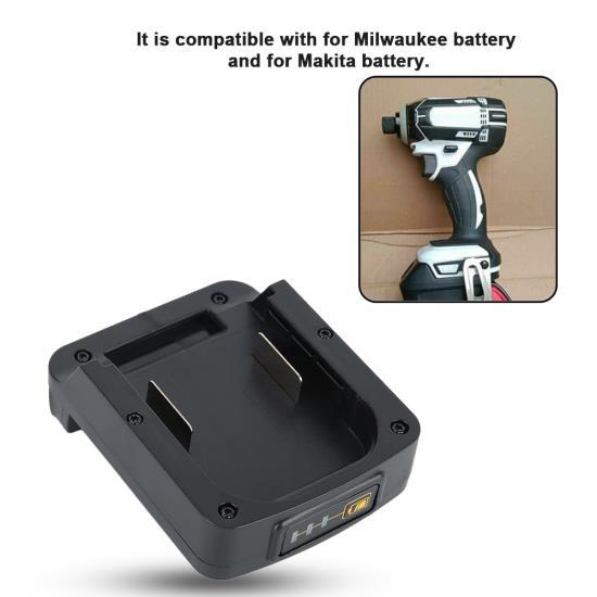 Pro Makita na pro Milwaukee Tool Lithium Konverzní Adaptér Převodník s PCBA