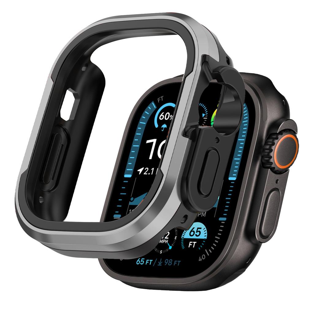 Metal Case For Apple Watch Ultra 3 49mm Accessories Protector TPU Bumper Tempered for iWatch Series11 10 9 8 7 6 Se 46mm 45mm 41mm 44mm 40mm Cover