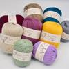 6 Stück Premium Merino Wolle Garn für Schals Kammgarnstärke Bündel (600g)  Maschinenwaschbares Ultraweiches Strick- und Häkelgarn für LuxusdeckenDIY-Handarbeiten