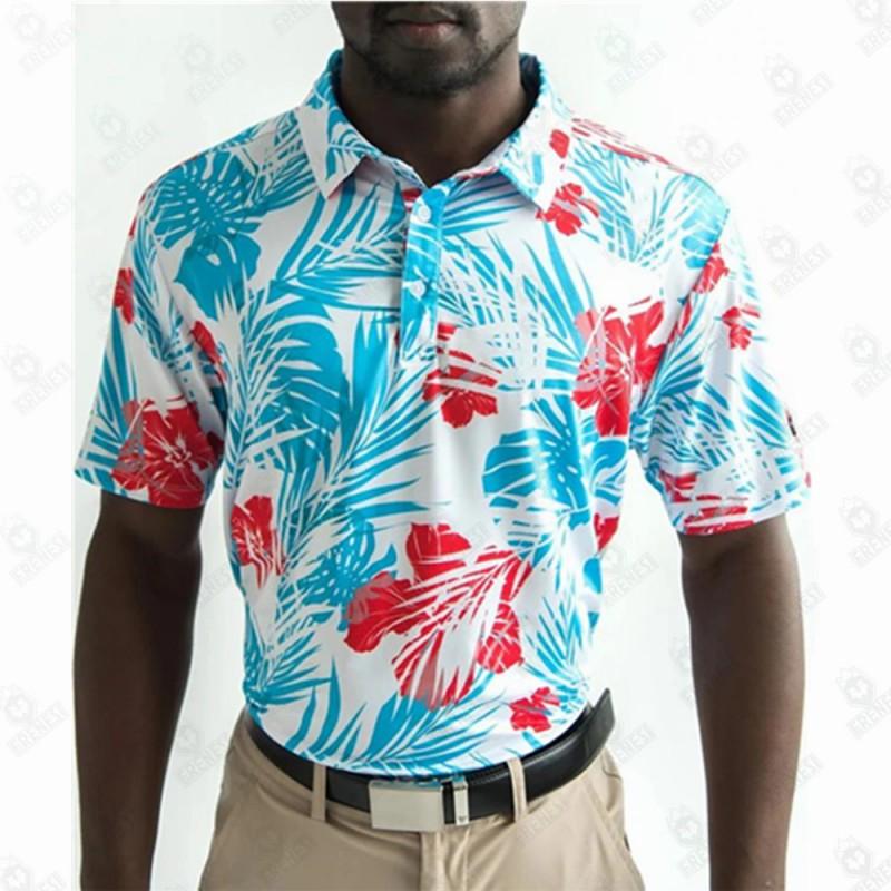 Mens Womens Golf Polo Shirts Quick Dry Stretch T Tennis Badminton Sports
