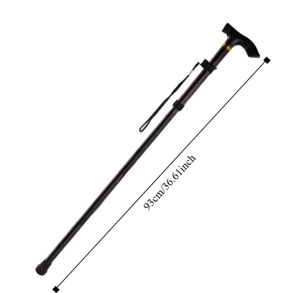 Quick Adjustable Locks Outdoor Trekking Poles Folding Walking Sticks Wading Staff  Hiking Equipment