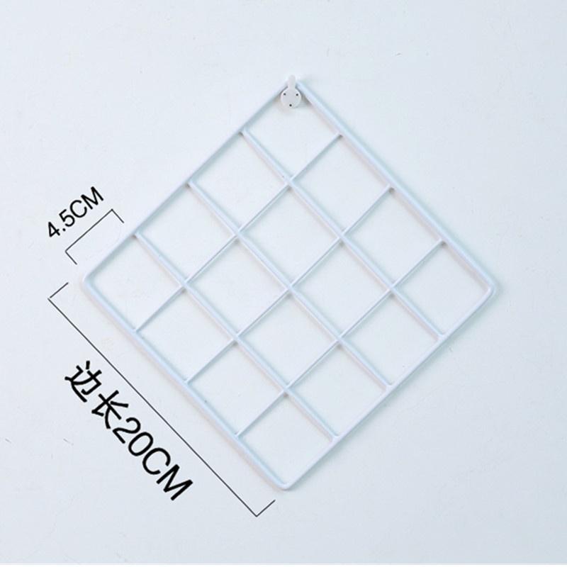Creative Home Decoration Square Iron Clip Room  Living Room  Wall Decoration  Fashion Accessories