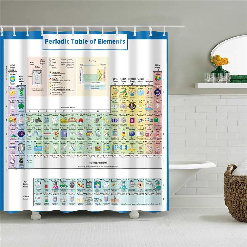 Classic Blue Sky Animals Seaside Shell Shower Curtain Bathroom Curtain Frabic Waterproof Polyester With Hooks