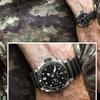 High Quality Rubber Watch Strap for The Panerai Diving Series 1164 PAM01209 Black Silicone Waterproof Strap 22mm 24mm 26mm
