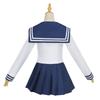 Kanako Naoko eyeing the tiger Kanako sailor suit animation costume female