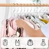 20 Pack Heavy Duty Clear Plastic Hangers 360 Degree Rotatable Hook Crystal Design Closet Hangers Shirts Dresses Coats