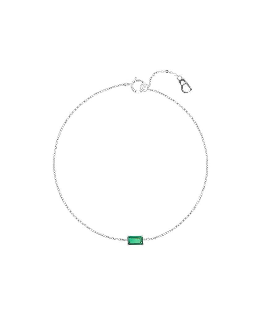 Lloyd Emerald Bar 10K Bracelet Lwf25007D