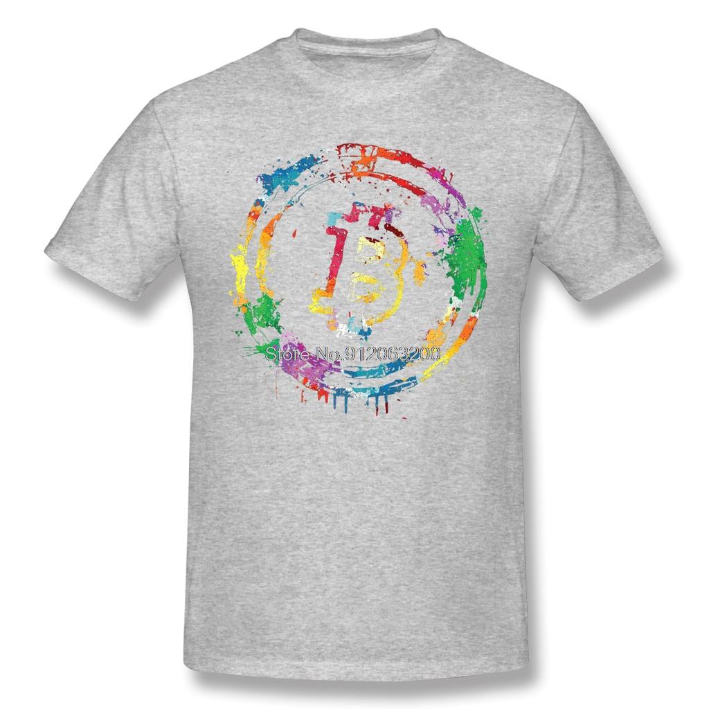 Fashion Colors Clothes Design Bitcoin Funny Dogecoin Stocks Cotton Camiseta Men T-Shirt Cotton Tees Harajuku TShirt