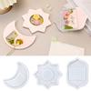 Dome Shaped Silicone Mold Middle Eastern Design Crystal Epoxy Moon Decors Crafting Tool Reusable