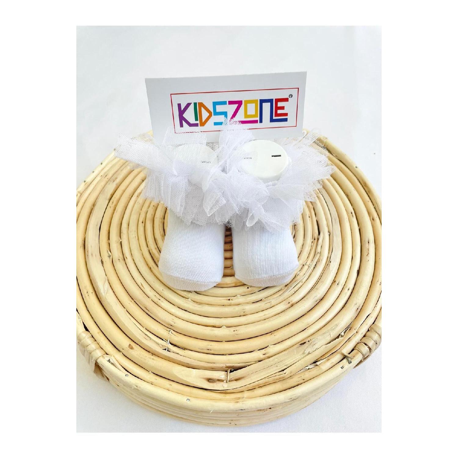 

Newborn Baby Tassel-lace Socks 0-6 Months 0-6 Ay