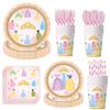 Princess Dress Theme Party Supplies Birthday Decoration Princess Party Decoration Party Arrangement Tableware